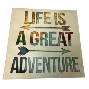 Life Is A Great Adventure Picture Art